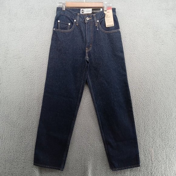 Levi's Denim - Levis Silvertab Jeans Womens 27x31 Blue Indigo Dark Wash '94 Baggy Denim Retro